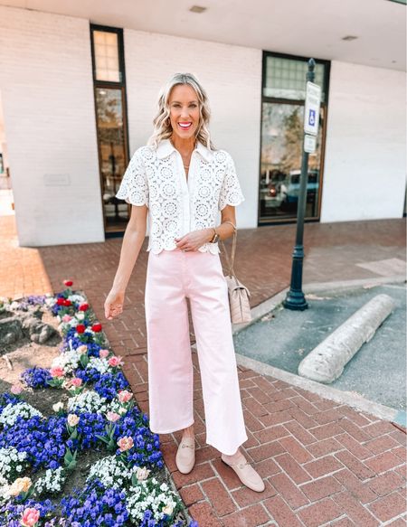 Loving this Abercrombie polo top paired with pink wide legged pants! 

Abercrombie / classic style / summer outfit idea / pink pants / Target pants 

#LTKfindsunder100 #LTKfindsunder50