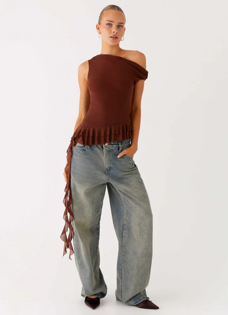 Mica Top - Chocolate | Peppermayo (Global)