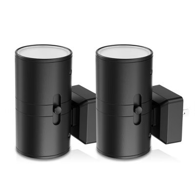 DORESshop 1-Watt Integrated LED Dimmable Plug-In Night Light, RGB Gradient, Dusk to Dawn, 2-Pack for Bedroom or Hallway | Target