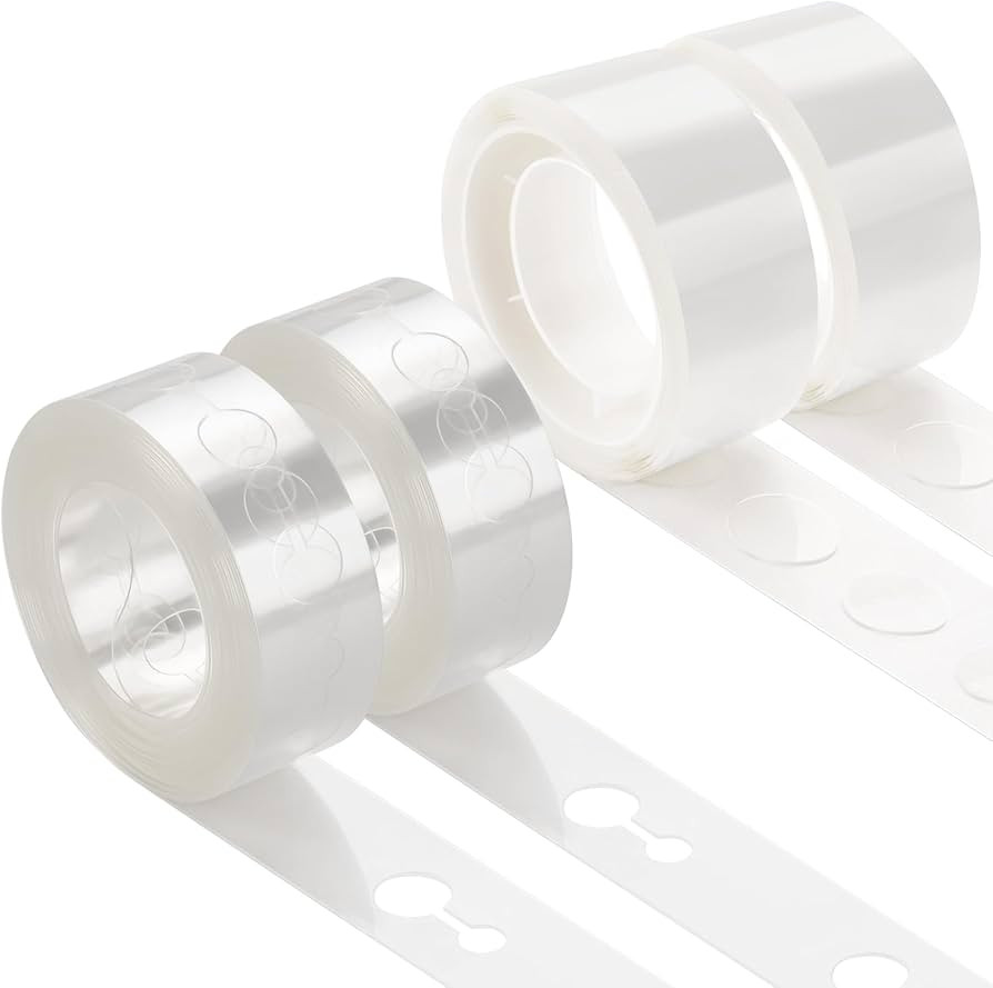 KICNIC Balloon Arch Strip Kit for Garland, 32.8 Feet Balloon Tape Strips and 200 Glue Point Dot S... | Amazon (US)