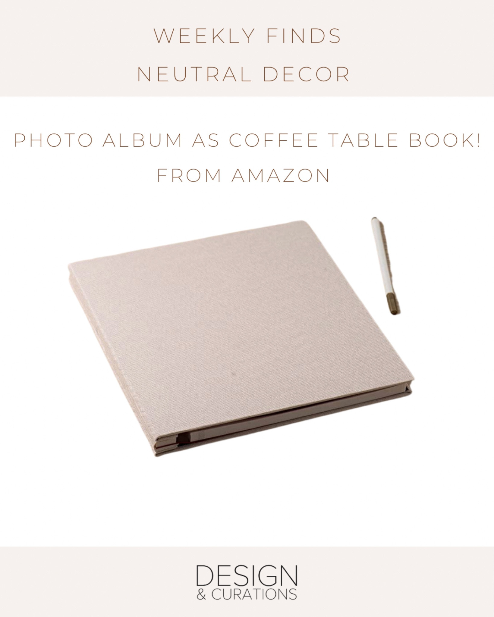 Coffee table decor. Family photo album, name, home decor ideas, Amazon finds. 

#LTKhome #LTKFind #LTKunder50