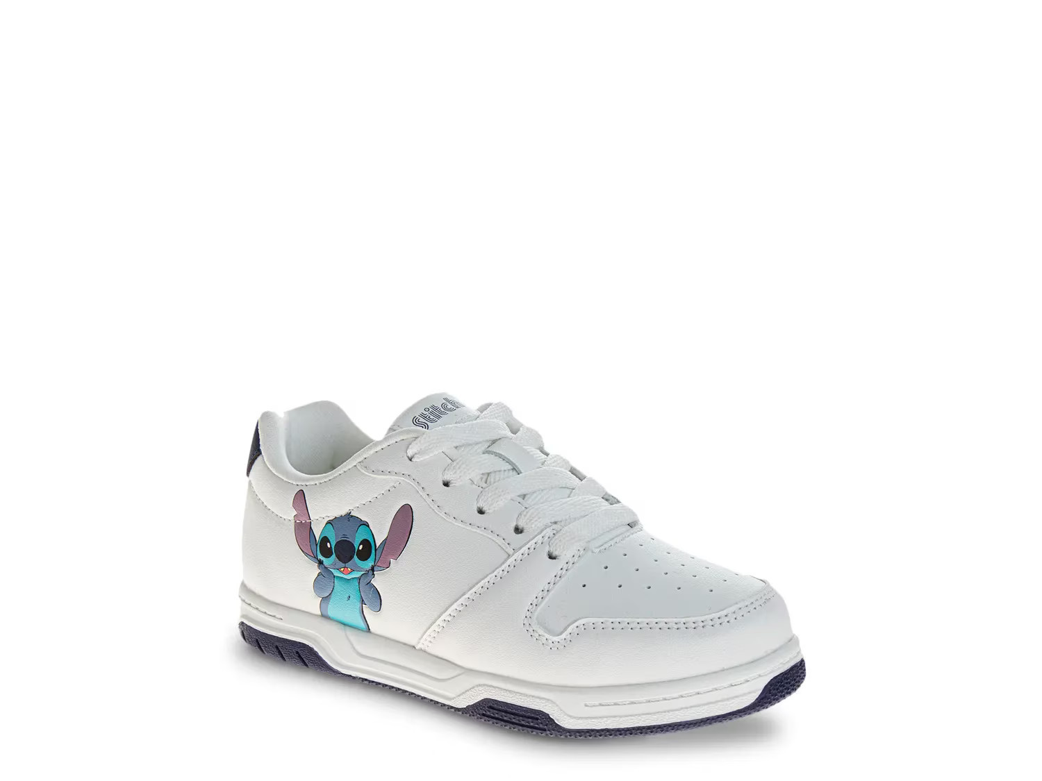 Disney Stitch Sneaker Kids' | Boys | Girl's | White | Size 2 Youth | Sneakers | Lace-Up | DSW