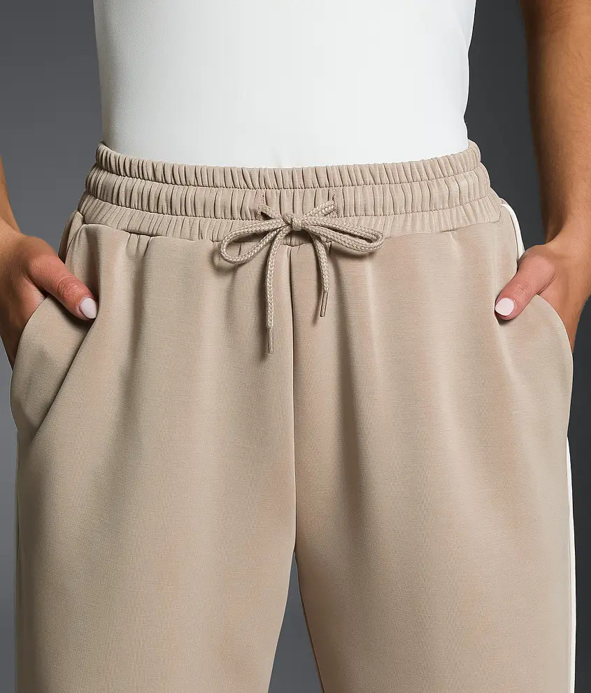 Contrast Striped Taper Pant | Buckle