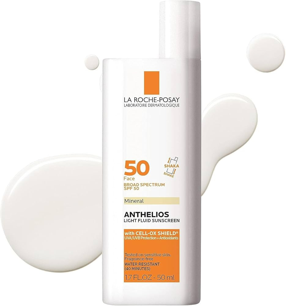 La Roche-Posay Anthelios Tinted Sunscreen SPF 40+ | Broad Spectrum SPF + Antioxidants | Titanium ... | Amazon (US)