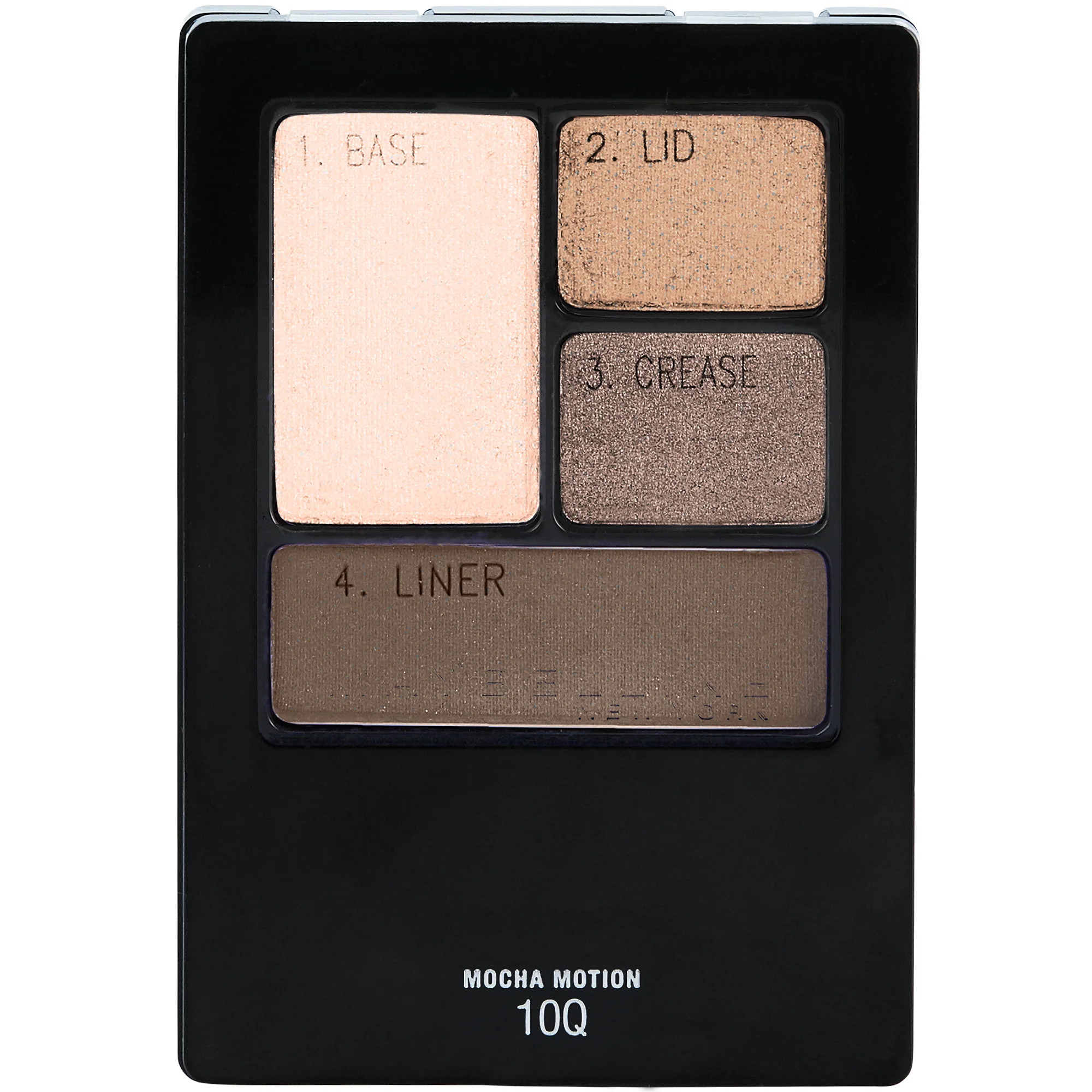 Maybelline Expert Wear Eyeshadow Quads, Mocha Motion, 0.17 oz - Walmart.com | Walmart (US)