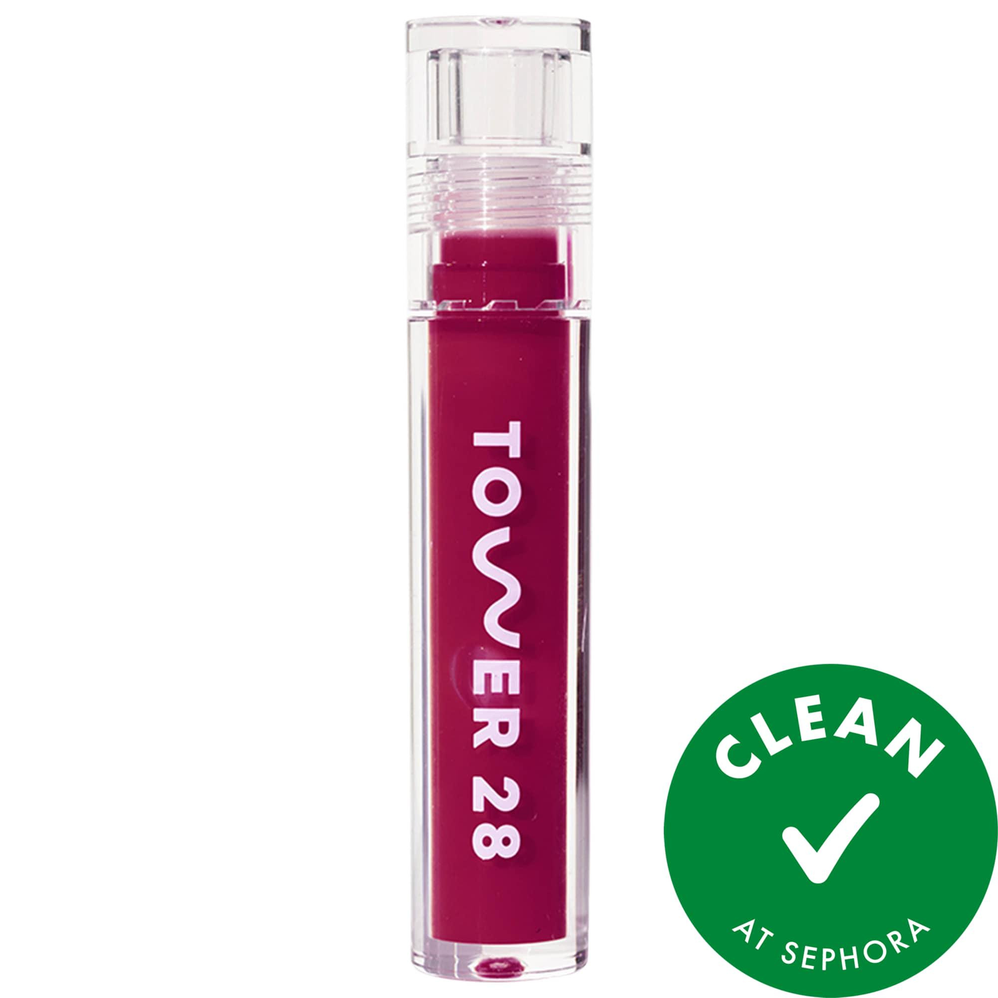 Tower 28 Beauty ShineOn Lip Jelly Hydrating Non-Sticky Lip Oil Wild 0.13 oz/ 3.9 mL | Sephora (US)