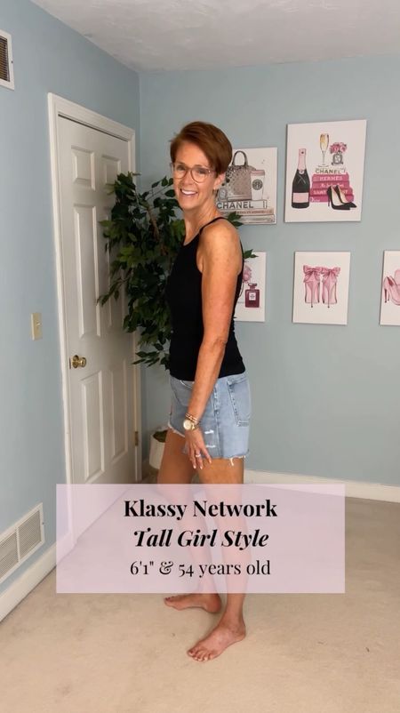 Klassy network Brami. The best part? No bra needed. The bra is built in to every top! 

Over 50 fashion, tall fashion, workwear, everyday, timeless, Classic Outfits

Hi I’m Suzanne from A Tall Drink of Style - I am 6’1”. I have a 36” inseam. I wear a medium in most tops, an 8 or a 10 in most bottoms, an 8 in most dresses, and a size 9 shoe. 

fashion for women over 50, tall fashion, smart casual, work outfit, workwear, timeless classic outfits, timeless classic style, classic fashion, jeans, date night outfit, dress, spring outfit

#LTKstyletip #LTKfindsunder100 #LTKover40