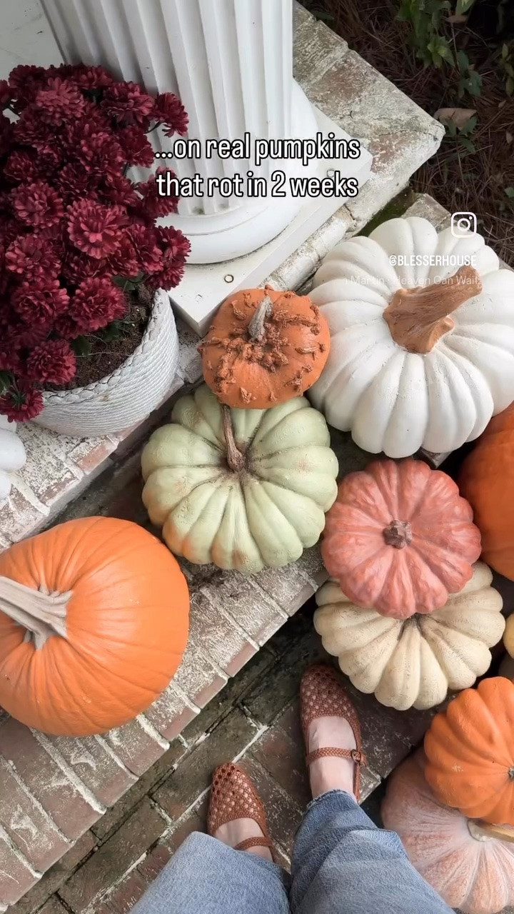 Found the best realistic pumpkins!

#LTKSeasonal
