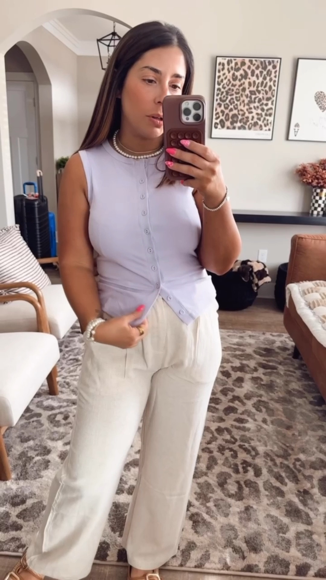 I absolutely love these linen pants, they are super cute in the outfit set they come in, but looks amazing with this light purple tank. This would be such a cute brunch outfit for the summer! 

Summer brunch outfit inspo

#LTKSummerEdit #LTKPetite #LTKSeasonal
