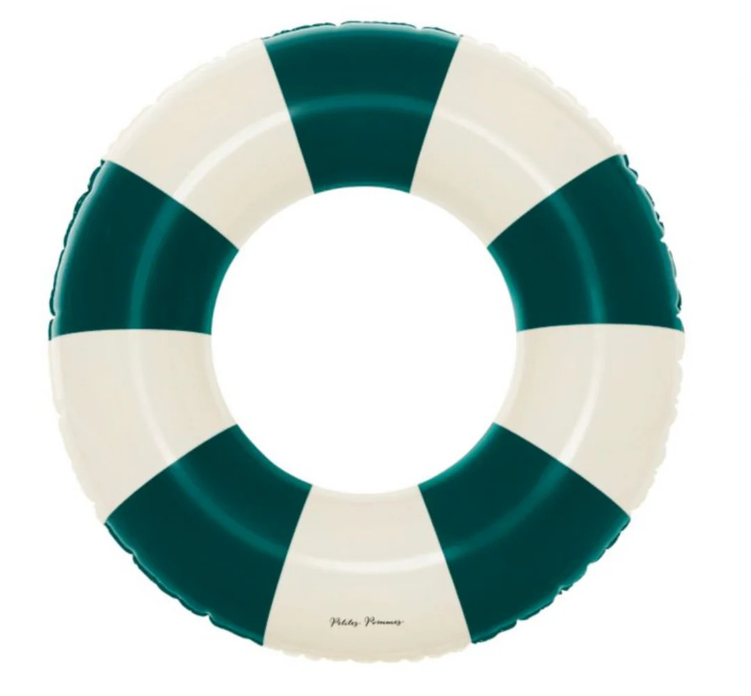 petites pommes oxford green classic pool ring | minnow