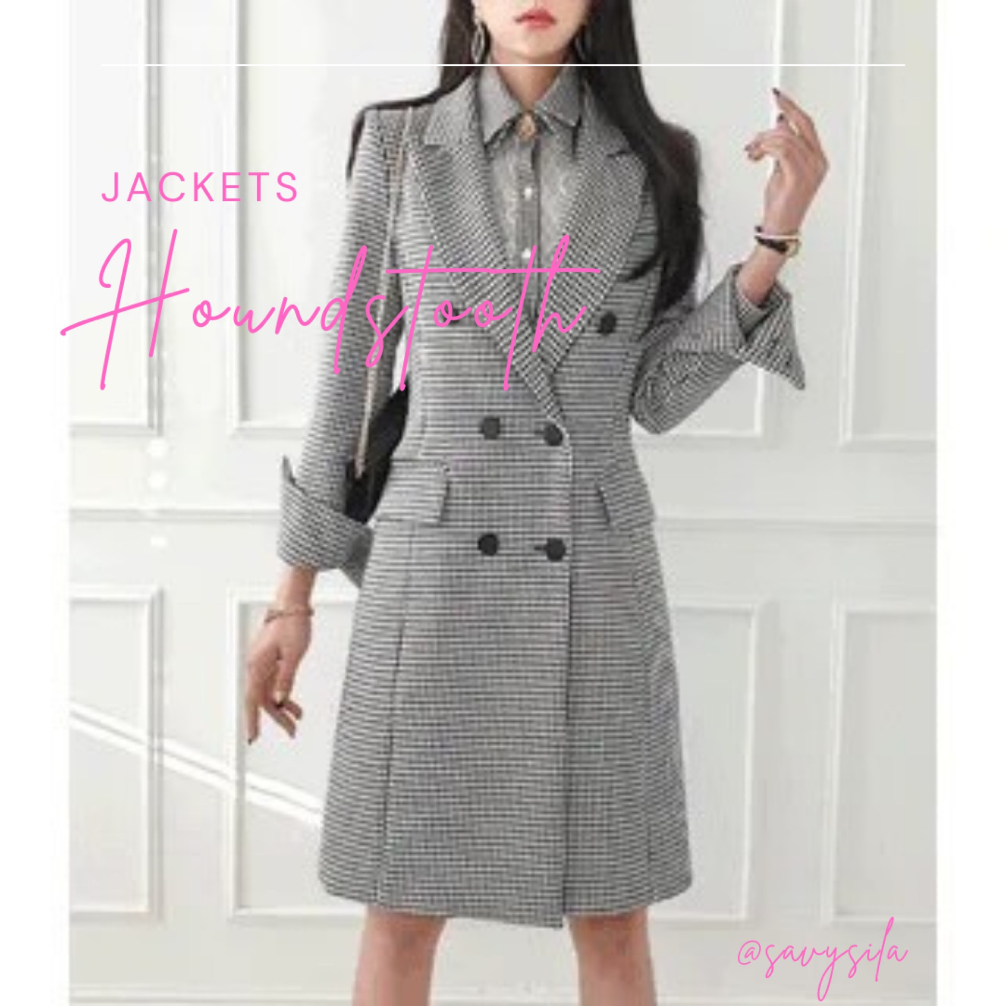 Love a good Houndstooth Jacket or Blazer! I’ve linked a few lovelies!◾️◽️

#LTKFind #LTKSeasonal #LTKstyletip