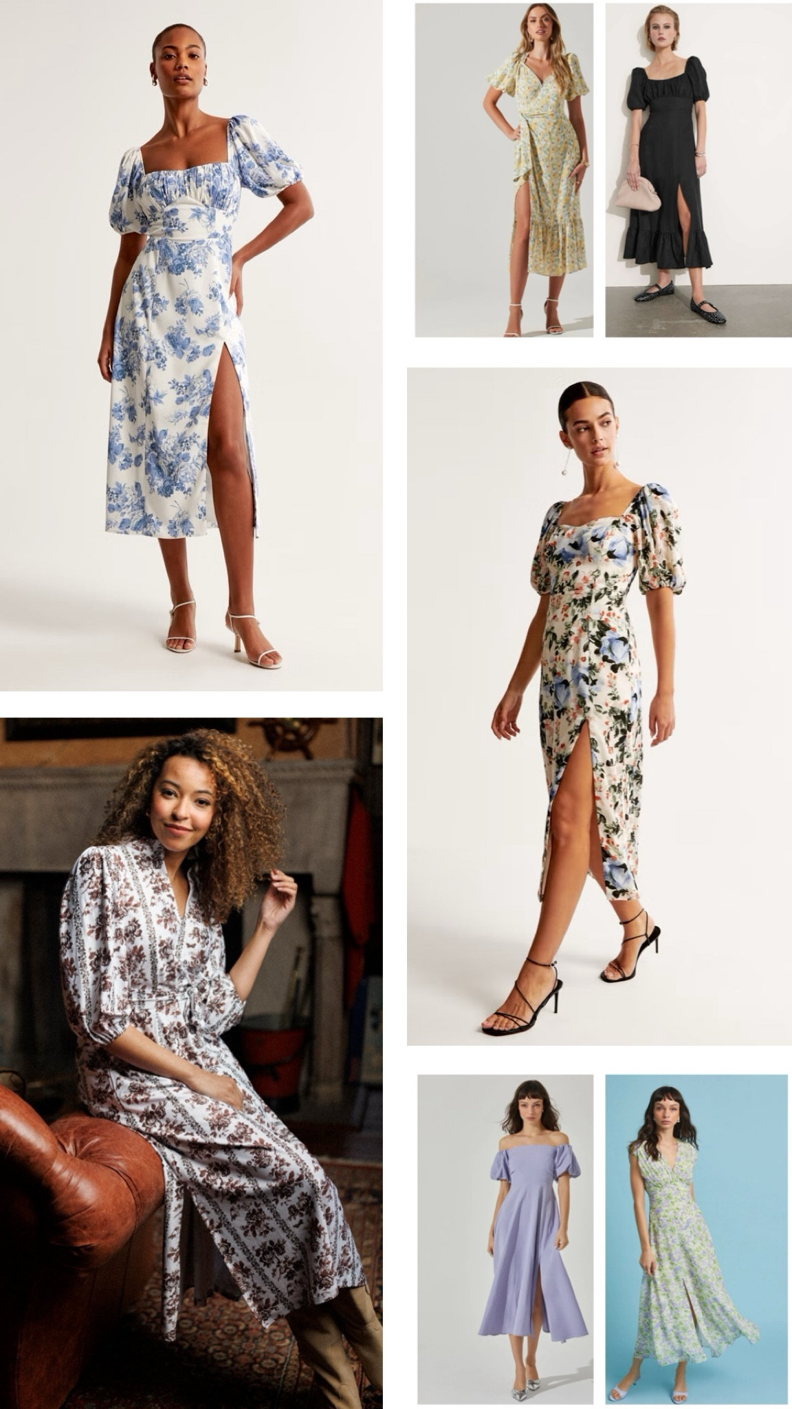 midi dresses with sleeve options 

#LTKSeasonal #LTKparties #LTKstyletip