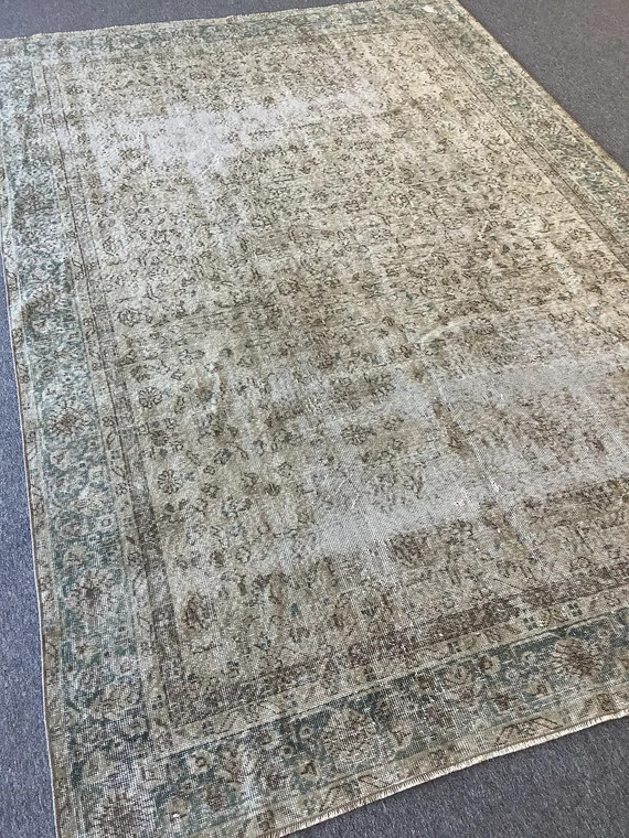 67 X 99 Feet  Antique Oushak  Turkish Handmade Gorgeous - Etsy | Etsy (US)