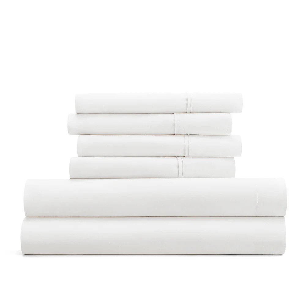 Ultra Soft 6-Piece Sheet Set \u2013 Wrinkle Resistant & Hypoallergenic | Linens and Hutch | Linens and Hutch
