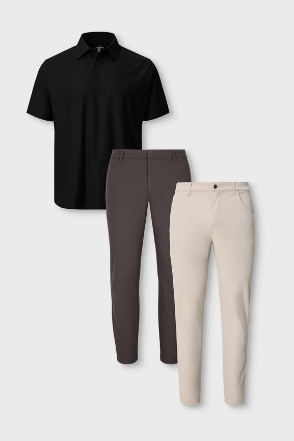 The Don Polo + Don 5-Pocket Pant 3-Piece Bundle | Fabletics