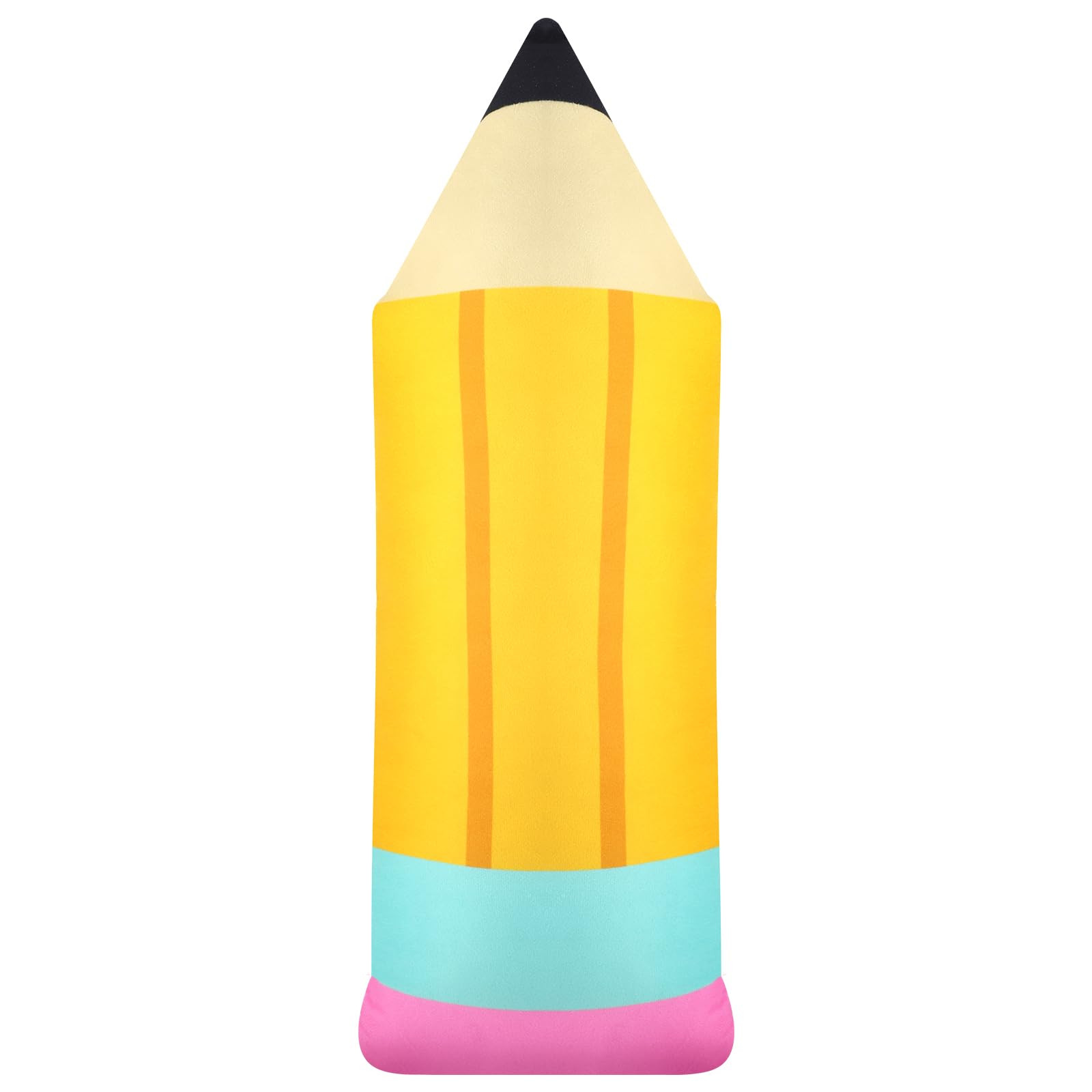 Cute Pencil Pillow Kids Classroom Plush Pillow Large Throw Pillow Back School Cushion Creative Cu... | Amazon (US)