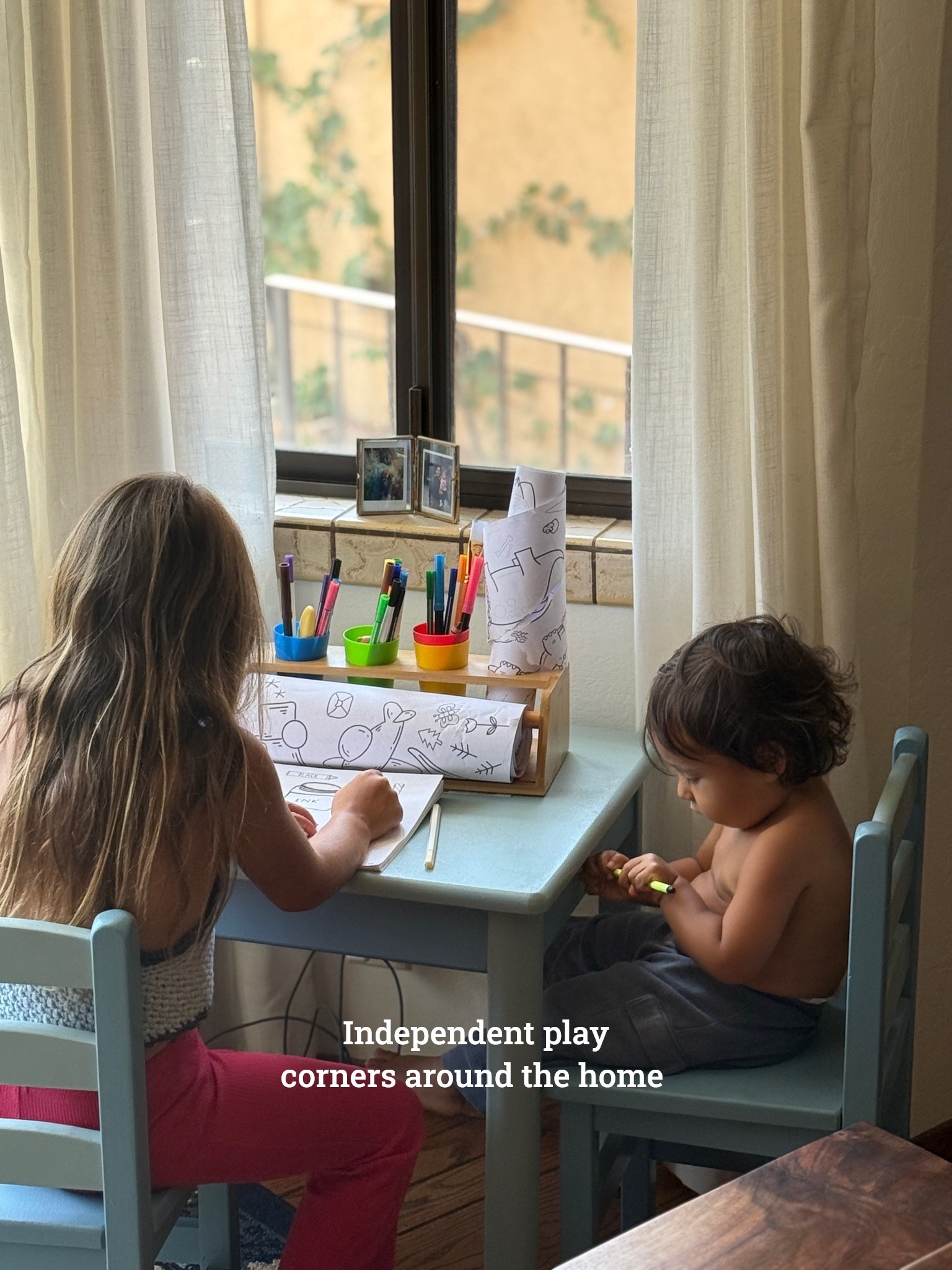 Play stations around the home for independent play. Not my idea but loving it and the little freedom it creates for mama.

#LTKKids #LTKHome #LTKmomlife