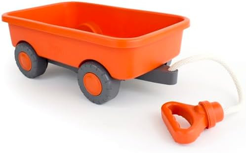 Green Toys Wagon, Orange CB - Pretend Play, Motor Skills, Kids Outdoor Toy Vehicle. No BPA, phtha... | Amazon (US)