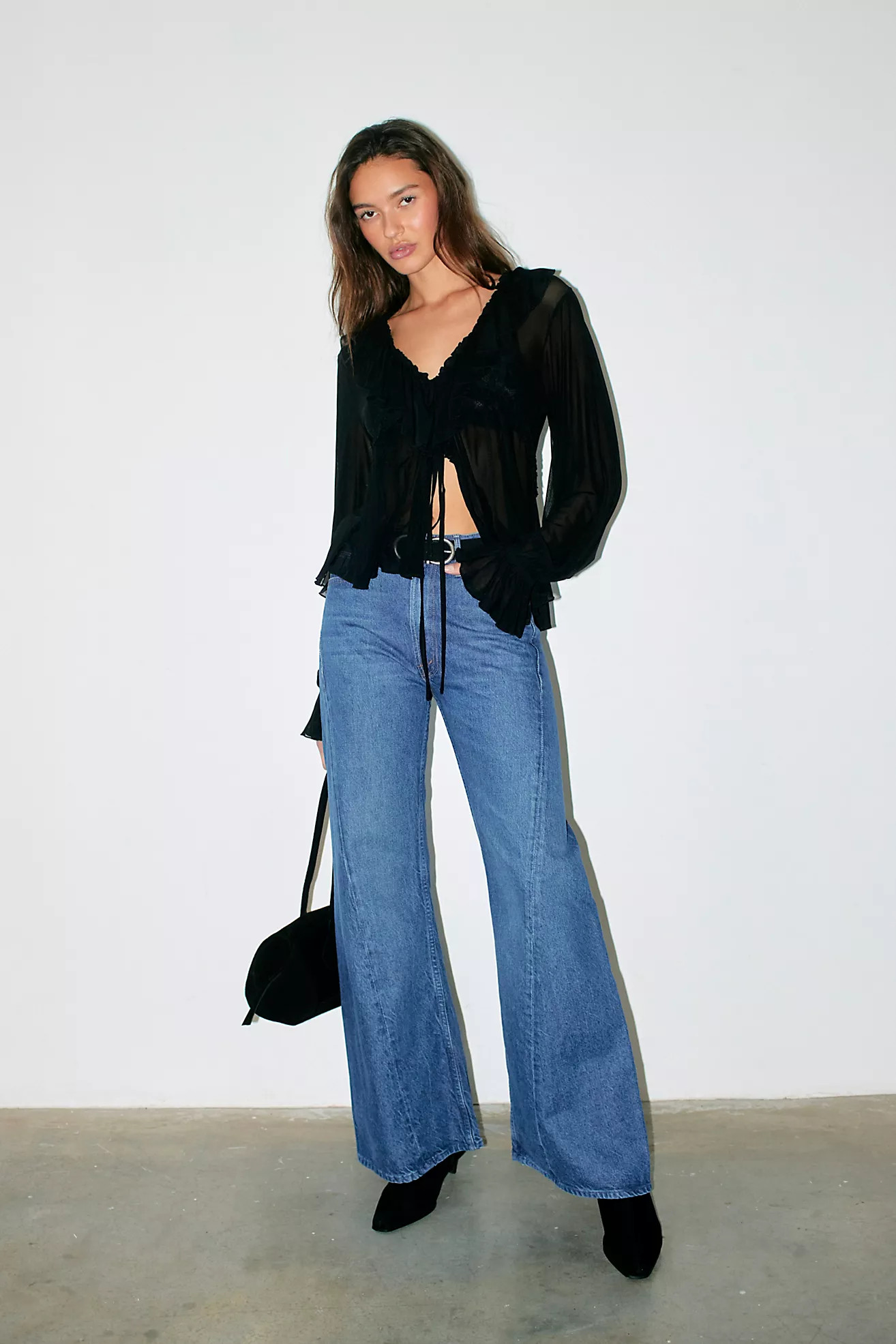 MOTHER The Lemon Twist Jeans | Free People (Global - UK&FR Excluded)