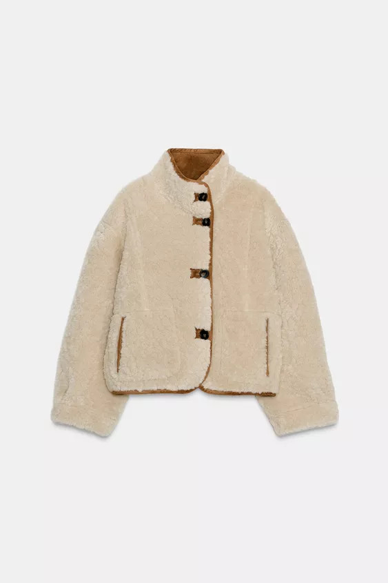 REVERSIBLE DOUBLE-FACED JACKET | Zara UK