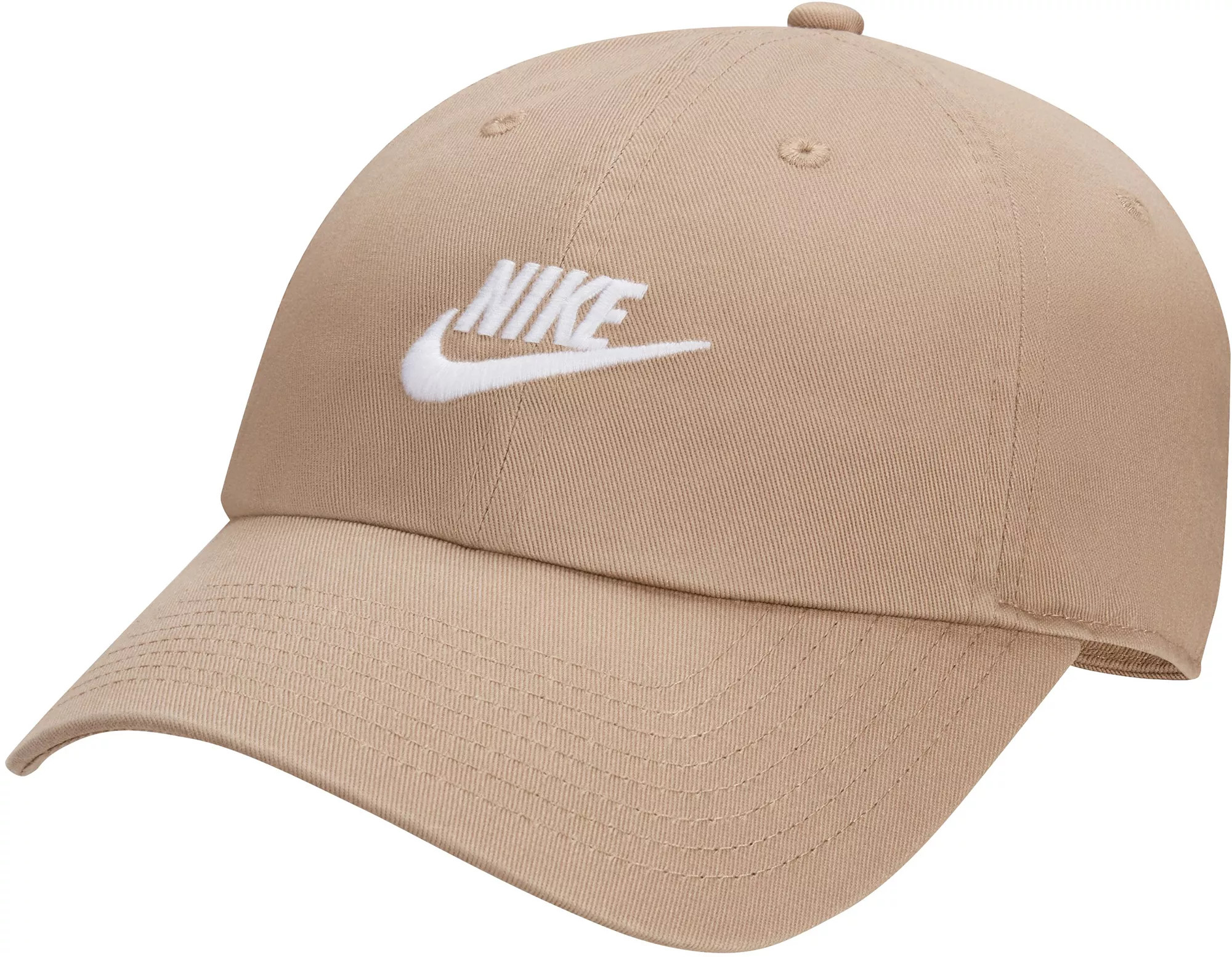 Nike Club Unstructured Futura Wash Cap, Men's, Medium/Large, Khaki | DICK'S Sporting Goods