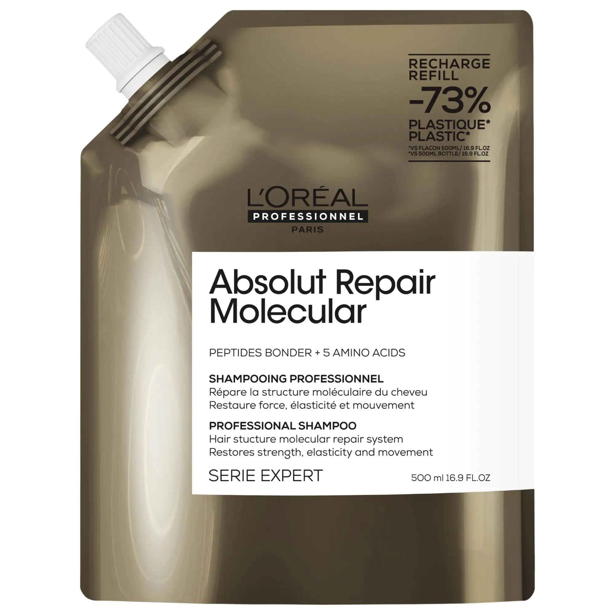 L'Oréal Professionnel Absolut Repair Molecular Shampoo For Bond Building 16.9 oz / 500 mL | Sephora (US)