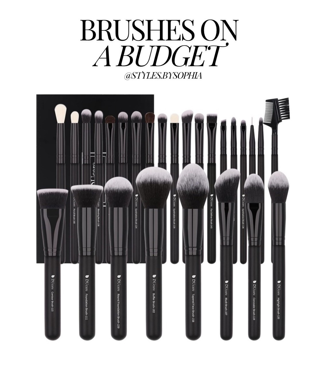 some great brushes for a full routine! 

#LTKBeauty