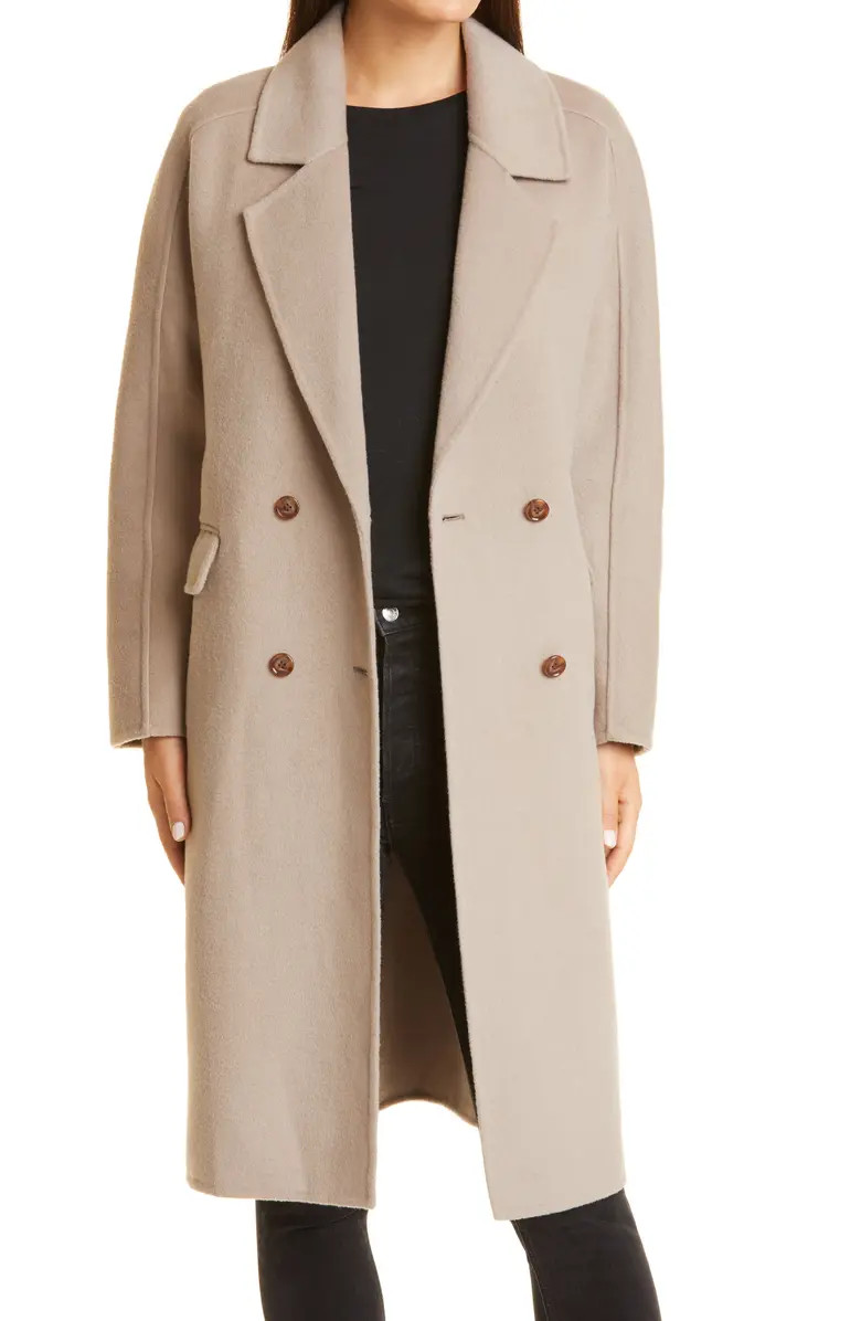 Rails Bristol Double Breasted Wool Blend Coat | Nordstrom | Nordstrom