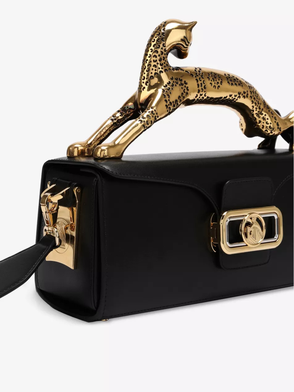 Pencil Cat leather shoulder bag | Selfridges