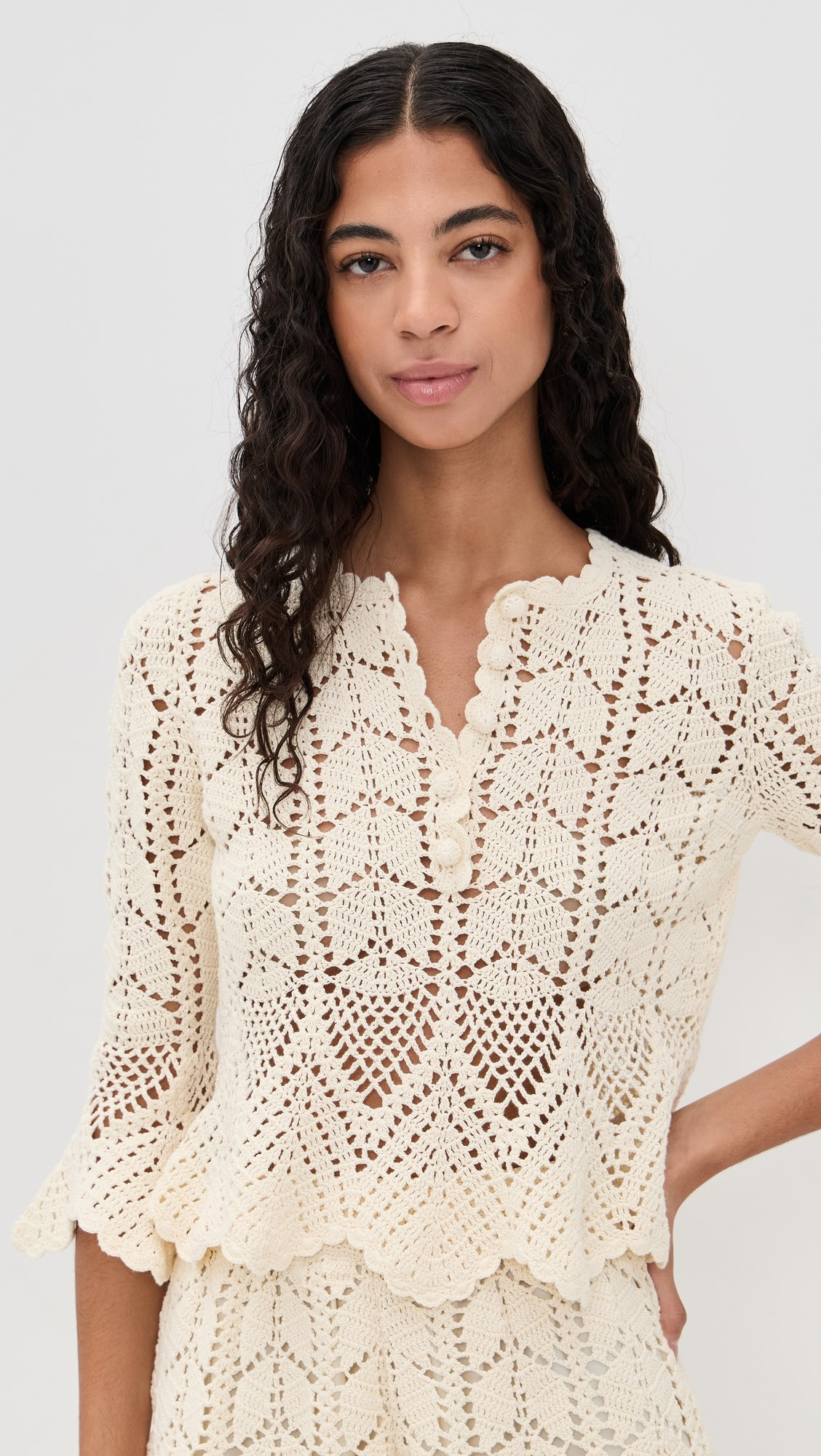 Awaken Lace Crochet Top | Shopbop