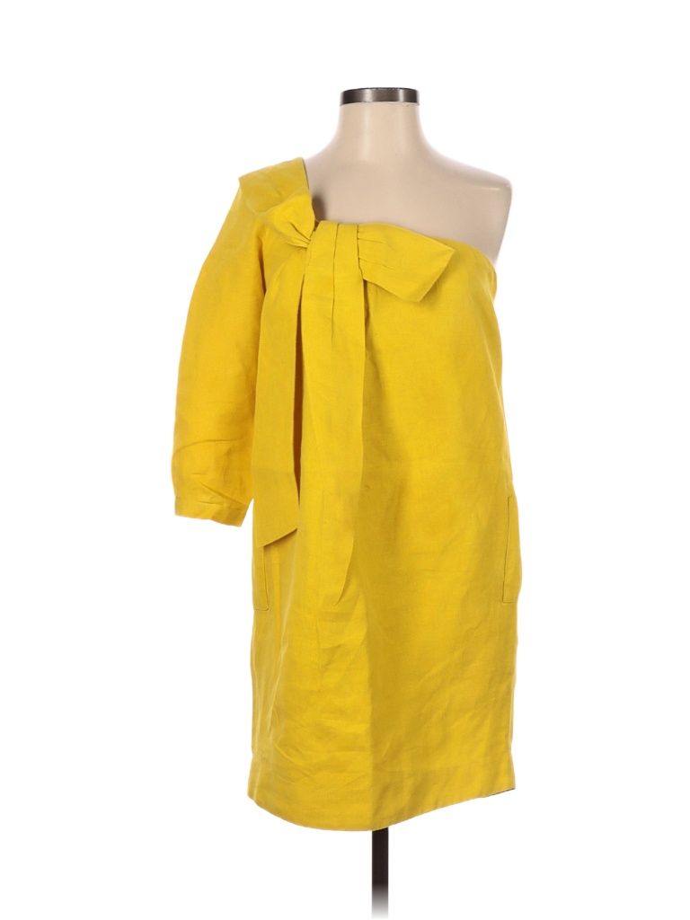 See By Chloé Yellow Casual Dress Size 6 - 85% off | thredUP