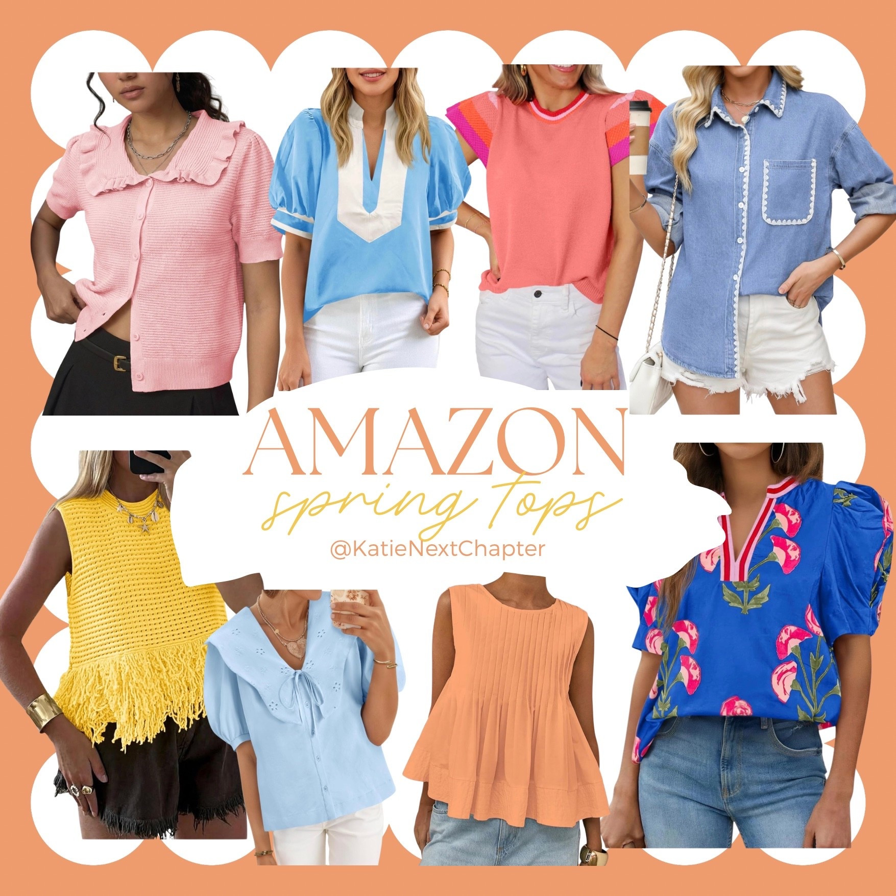 Spring tops I’m actually wearing on repeat 🌸 easy, comfy, and SO good for everyday outfits. These are the kind of pieces you can throw on with jeans, shorts, or white denim and feel put together without trying too hard.

#LTKSpringSale #LTKootd #LTKOver40