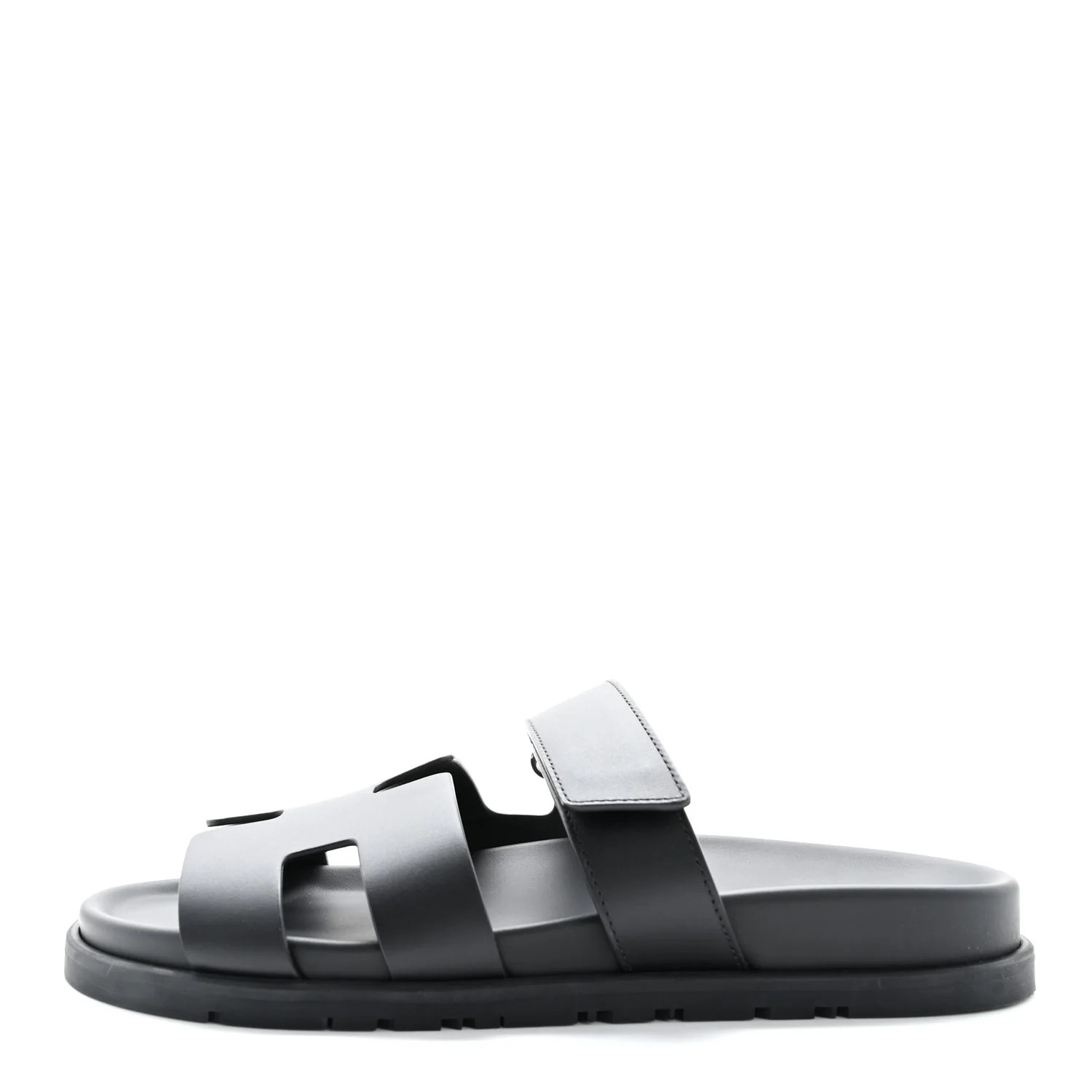 Calfskin Womens Chypre Sandals 39.5 Black | FASHIONPHILE (US)