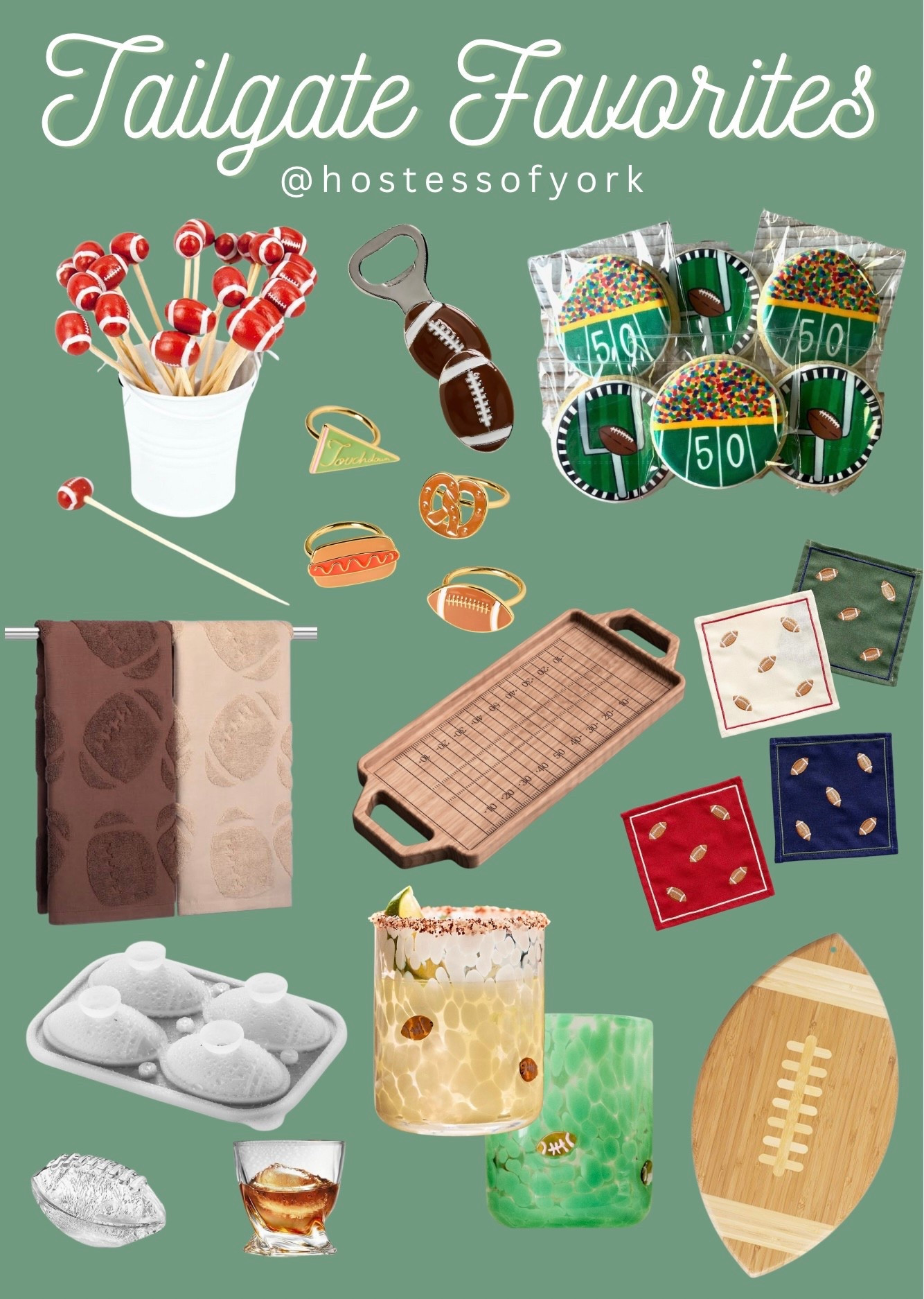 Tailgate favorites perfect for your next gameday watch party! 🏈

#sports #football #stadium #game #sec #ncaa #nfl #tailgating #fall #autumn #gifts #hosting #hostess #giftguide #college 

#LTKSeasonal #LTKFallSale #LTKParties