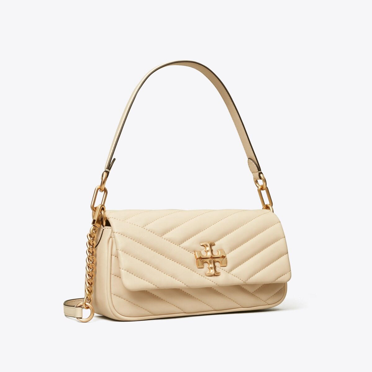SMALL KIRA CHEVRON FLAP SHOULDER BAG | Tory Burch (US)