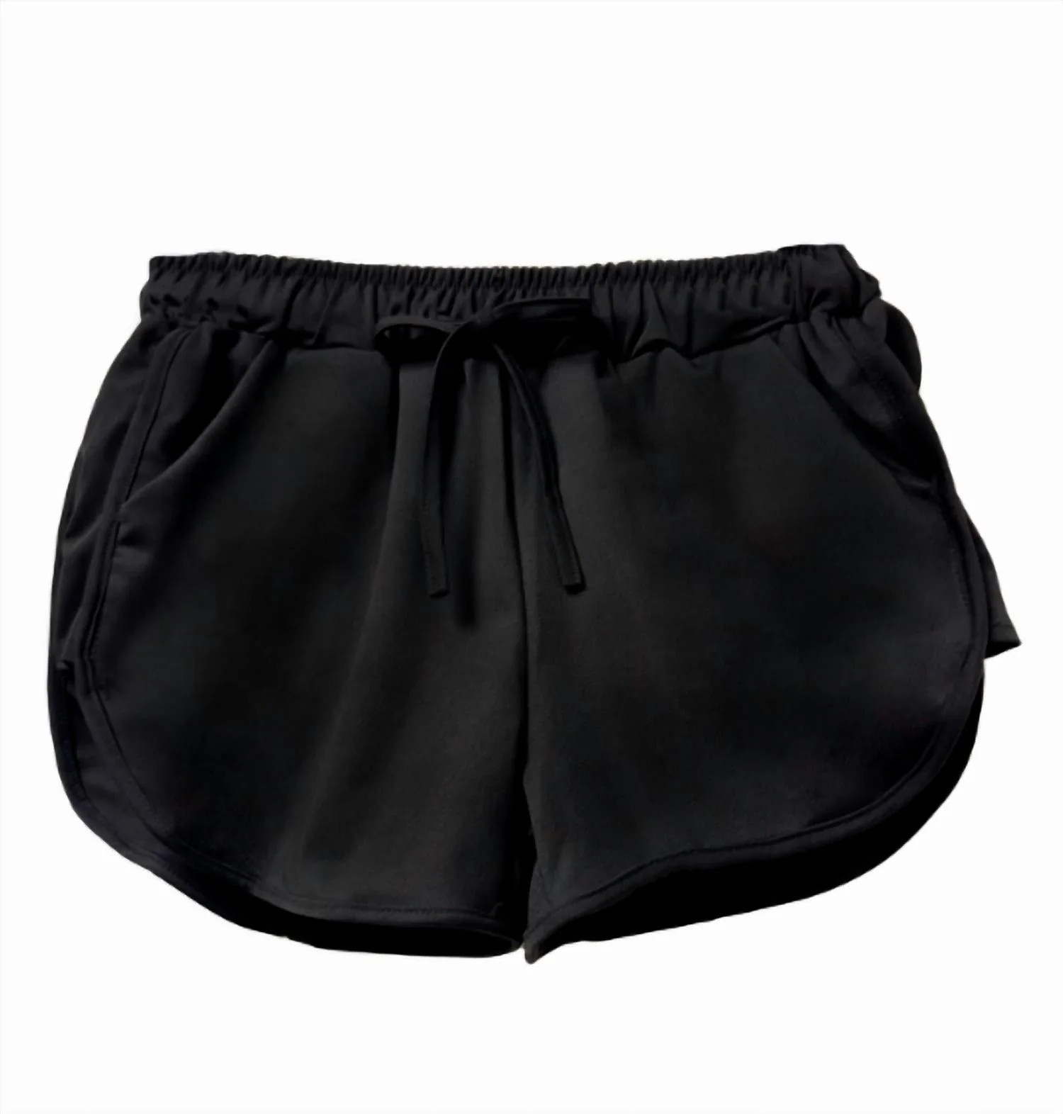 Women's Act Self Short Shorts In Black | Shop Simon