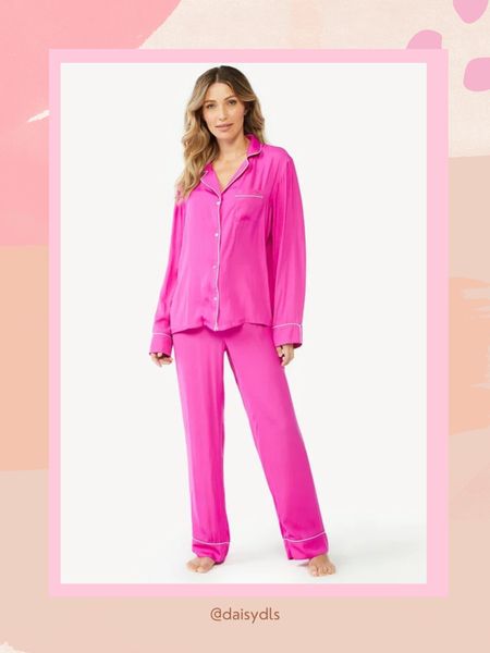 Pink pajamas 

#LTKsalealert #LTKFind