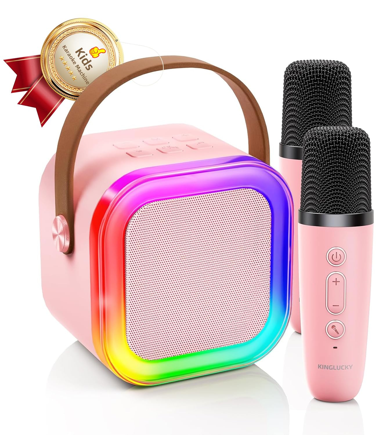 Kinglucky Mini Karaoke Machine for Kids, 2025 Top Christmas & Birthday Gifts for Girls Ages 3, 4,... | Amazon (US)