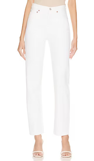 AGOLDE 90's Pinch Waist in White. - size 32 (also in 24, 25, 27, 28, 29, 30, 31, 33, 34) | Revolve Clothing (Global)