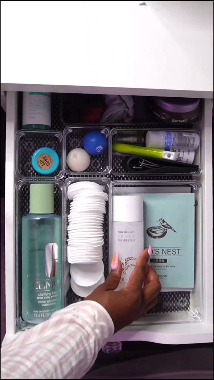 Love these drawer trays for organizing my makeup and skincare. They come in a pack of 25!

#LTKbeauty #LTKhome