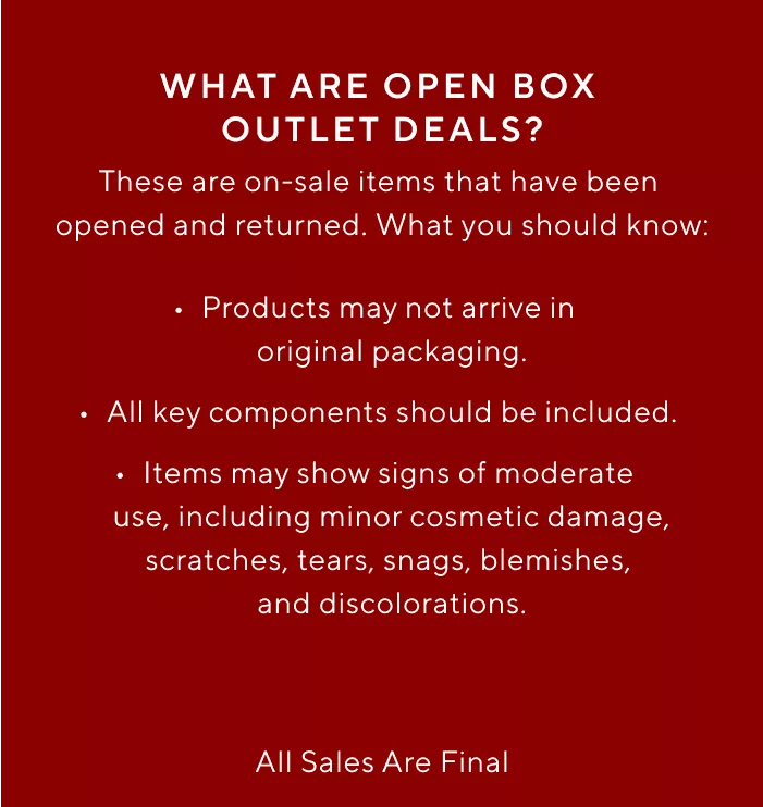 Pottery Barn Open Box Mega Discounts Revealed - That Outlet Girl