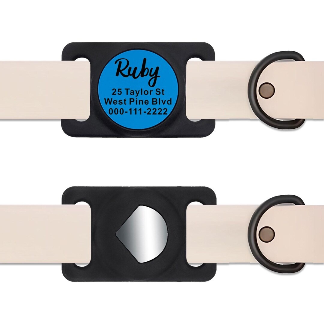 Personalized Holder Fits AirTag Engraved Dog Tag Case for Air Tag Slide on Tag Holder Compatible ... | Etsy (US)