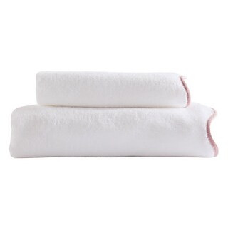 Ellie Scalloped Towels with Turkish Cotton & Colorful Trim Options | Ballard Designs, Inc.