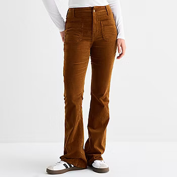 new!a.n.a Womens Tall Highest Rise Flare Corduroy Pant | JCPenney