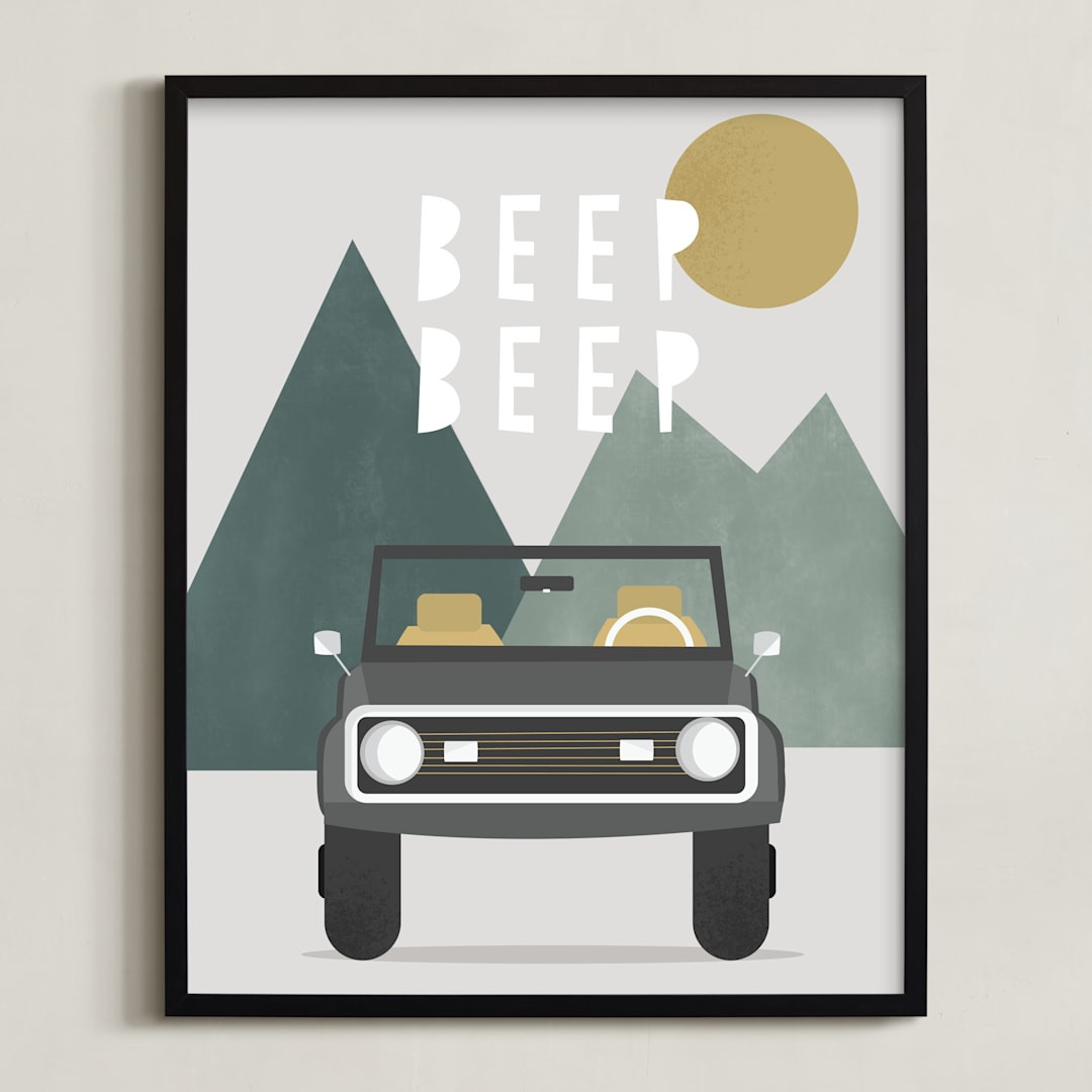 Beep Beep | Minted