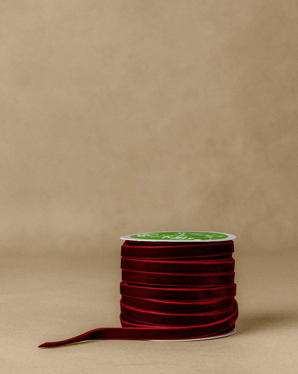 3/8" Velvet Ribbon with Woven Edge | McGee & Co. (US)