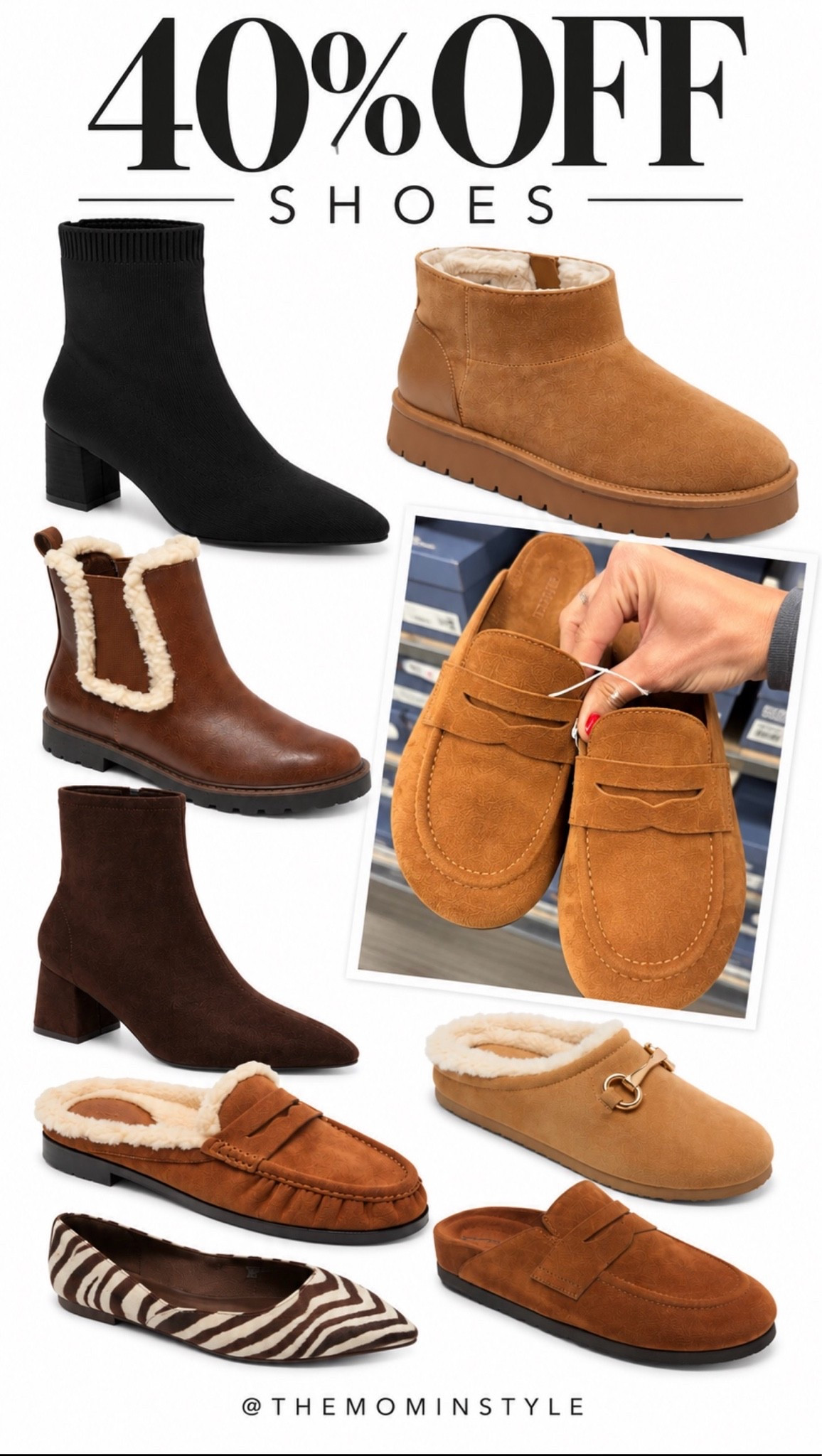 Target shoes are 40% off