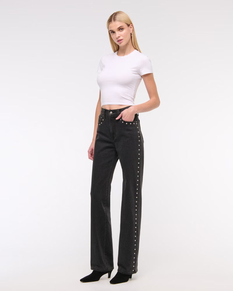 High Rise 90s Relaxed Jean | Abercrombie & Fitch (US)