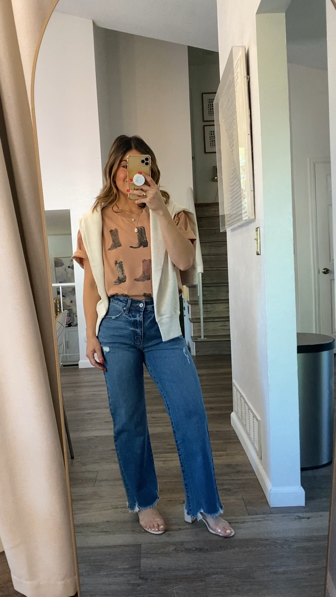 Take 30% off my entire look! Loving these KanCan jeans via Maurice’s. They are so flattering and so comfortable! 
Tee size xs
Jeans size 24


#LTKSaleAlert #LTKFindsUnder100 #LTKFindsUnder50