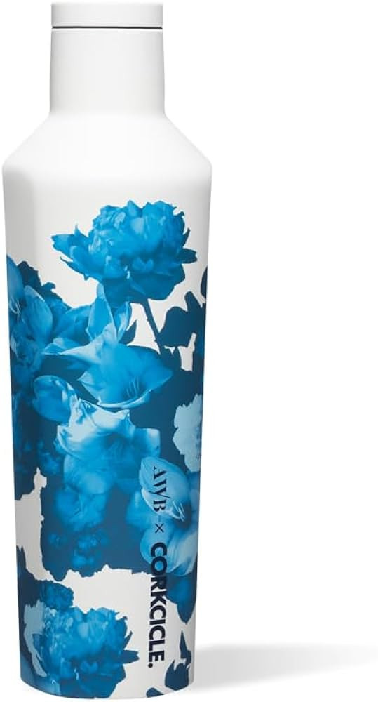Ashley Woodson Bailey x Corkcicle Canteen 16oz / Dutch Love Blue | Amazon (US)